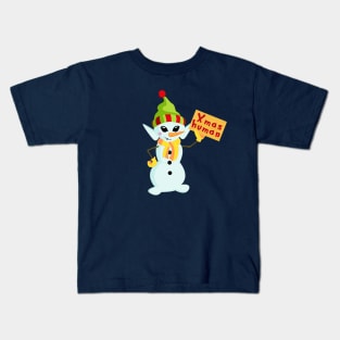 Alien Xmas Kids T-Shirt